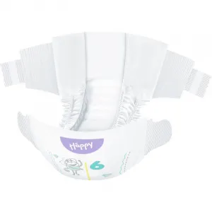 Bella Baby Happy Soft&Delicate Size 6 Junior Extra jednorazové plienky 15+ kg 34 ks