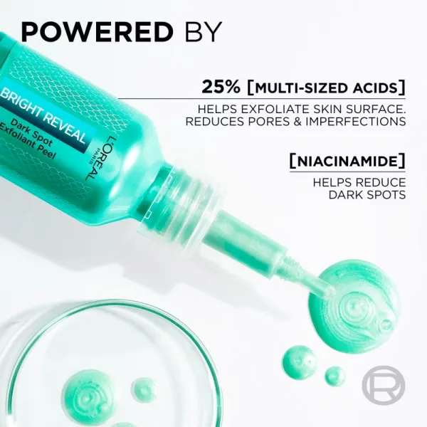 L’Oréal Paris Bright Reveal exfoliačné peelingové sérum proti pigmentovým škvrnám 25 ml