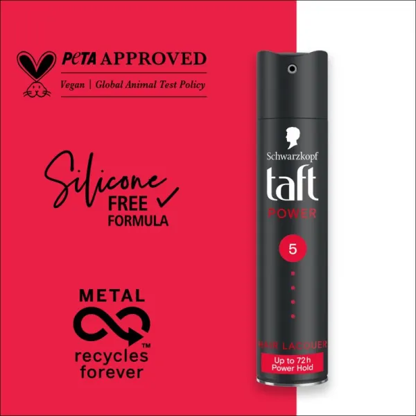 Schwarzkopf Taft Power lak na vlasy pre všetky typy vlasov 75 ml