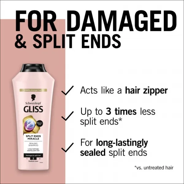 Gliss Split Ends Miracle šampón 400 ml