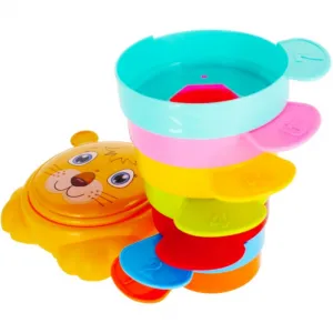 Bam-Bam Stacking Cups aktivity vkladačka 6m+ Tiger 7 ks