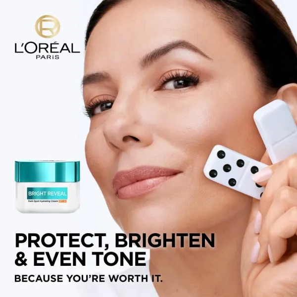 L’Oréal Paris Bright Reveal hydratačný krém proti pigmentovým škvrnám SPF 50 50 ml