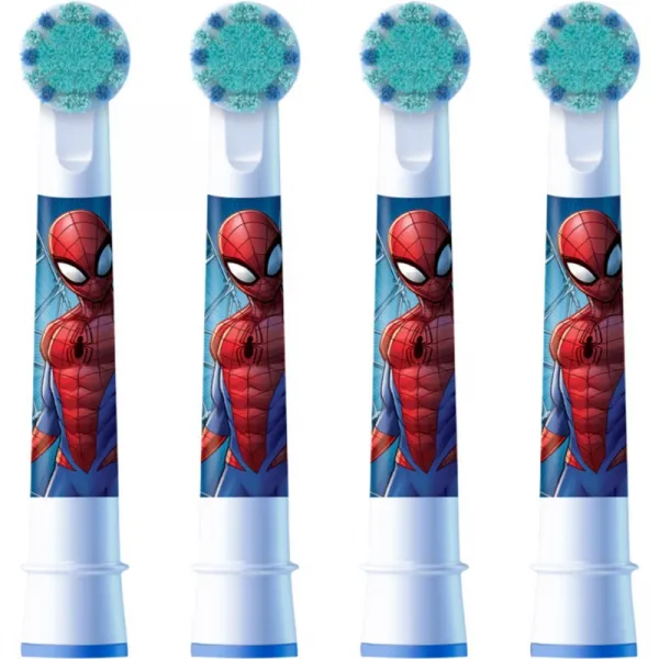 Oral B PRO Kids 3+ náhradné hlavice na zubnú kefku pre deti Spiderman 4 ks
