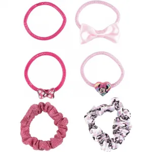 Disney Minnie Hair Accessories gumičky do vlasov 6 ks