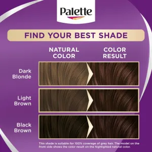 Schwarzkopf Palette Intensive Color Creme permanentná farba na vlasy odtieň 3-65 (W2) Dark Chocolate 1 ks