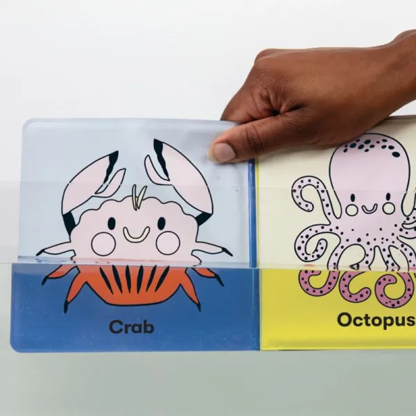 Mudpuppy Color Magic Bath Book Color The Ocean knižka do vody 0+ y 1 ks