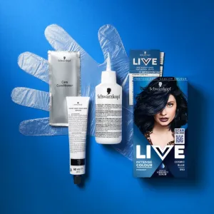 Schwarzkopf LIVE Intense Colour permanentná farba na vlasy odtieň 090 Cosmic Blue 1 ks