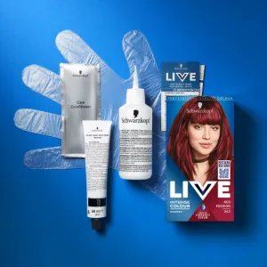 Schwarzkopf LIVE Intense Colour permanentná farba na vlasy odtieň 043 Red Passion 1 ks