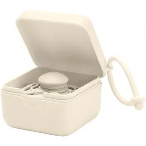 BIBS krabička na cumlíky Ivory