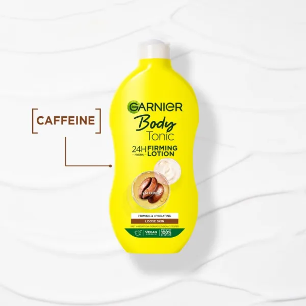 Garnier Body Tonic hydratačné a spevňujúce telové mlieko 400 ml