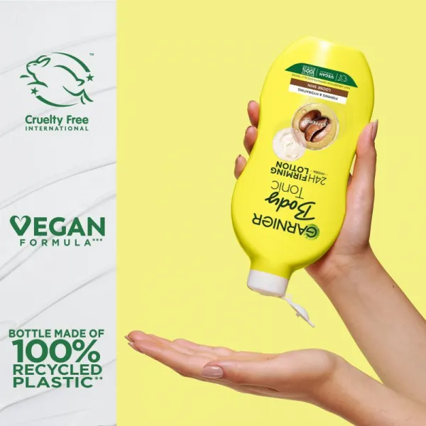 Garnier Body Tonic hydratačné a spevňujúce telové mlieko 400 ml