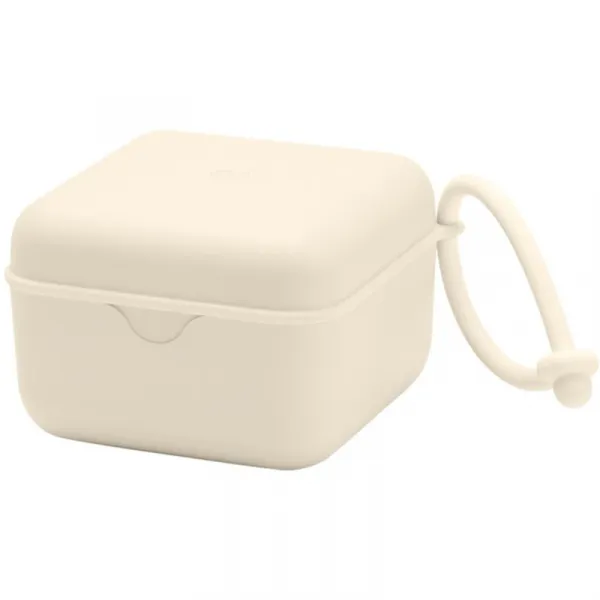 BIBS krabička na cumlíky Ivory