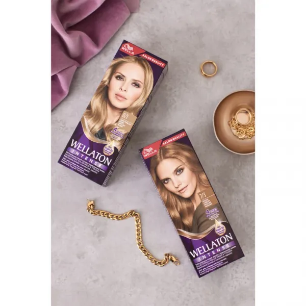 Wella Wellaton Intense permanentná farba na vlasy s arganovým olejom odtieň 4/0 Medium Brown 1 ks