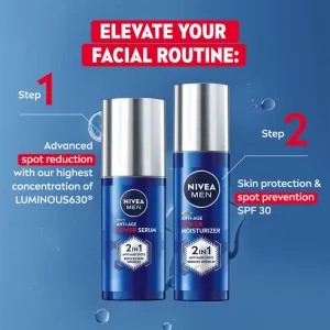 Nivea Men Anti-Age Power Serum posilňujúce sérum 2 v 1 30 ml