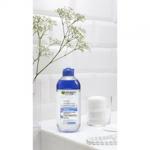 Garnier Skin Naturals ošetrujúca micelárna voda pre veľmi citlivé oči s kontaktnými šošovkami 400 ml