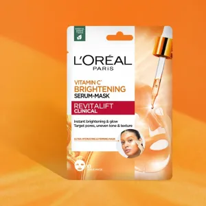 L’Oréal Paris Revitalift Clinical rozjasňujúca pleťová maska s vitamínom C 26 g