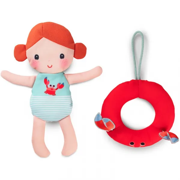 Lilliputiens Bath Doll Axelle hračka do vody 6 m+ 1 ks