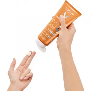 Vichy Capital Soleil Gentle Milk ochranné mlieko pre deti na tvár a telo SPF 50 300 ml