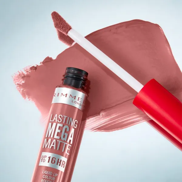 Rimmel Lasting Mega Matte ľahký tekutý matný rúž 16h odtieň Blush 7,4 ml