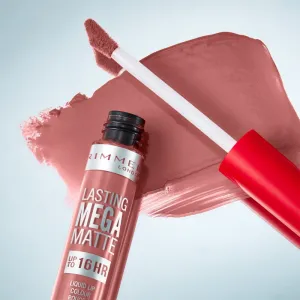 Rimmel Lasting Mega Matte ľahký tekutý matný rúž 16h odtieň Blush 7,4 ml