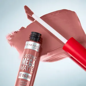 Rimmel Lasting Mega Matte ľahký tekutý matný rúž 16h odtieň Strapless 7,4 ml