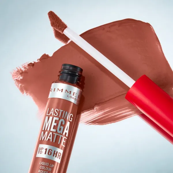 Rimmel Lasting Mega Matte ľahký tekutý matný rúž 16h odtieň Be My Baby 7,4 ml