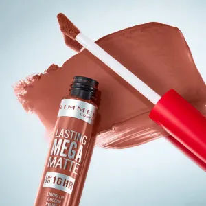 Rimmel Lasting Mega Matte ľahký tekutý matný rúž 16h odtieň Be My Baby 7,4 ml