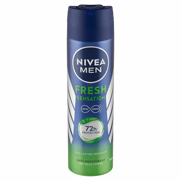 Nivea Men Fresh Sensation antiperspirant v spreji 72h pre mužov 150 ml