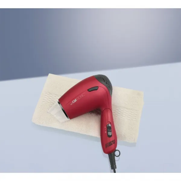 ProfiCare Clatronic HTD 3429 cestovný fén na vlasy Red 1 ks