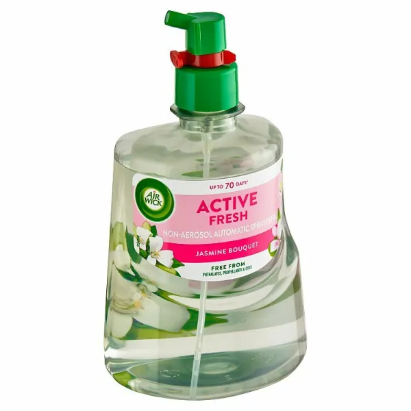 Air Wick Active Fresh Jasmine Bouquet osviežovač vzduchu náhradná náplň 228 ml