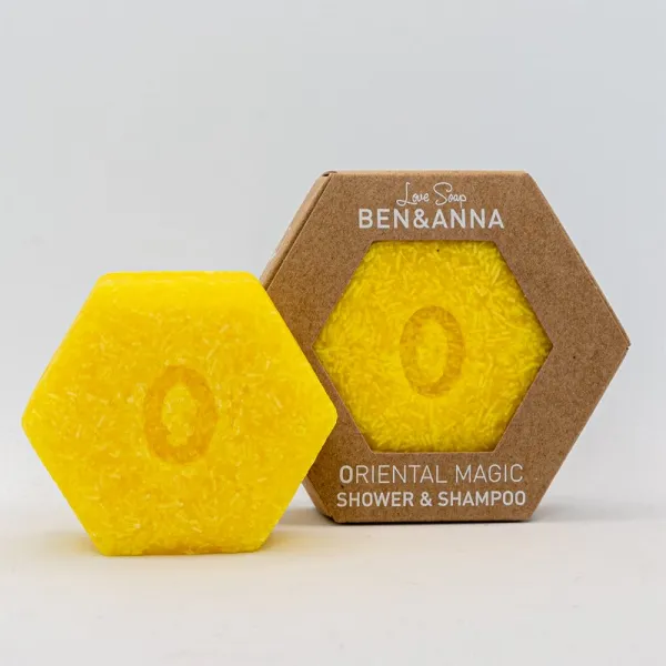 Ben & Anna Tuhý šampón na vlasy a telo – orientálna mágia 60 g
