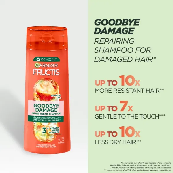 Garnier Fructis Goodbye Damage Šampón 400 ml