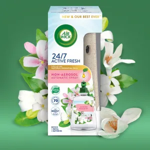 Air Wick Active Fresh Náplň na vodnej báze do automatického difuzéra jazmínové kvety 228 ml