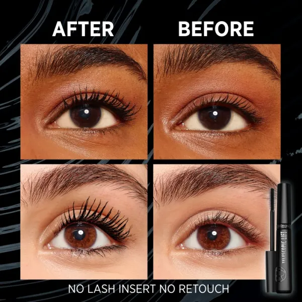 L’Oréal Paris Telescopic Lift Extra Black objemová riasenka v extra čiernej pre objem a natočenie mihalnic 9,9 ml
