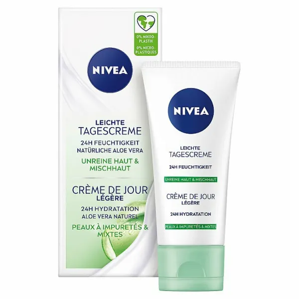 Nivea 24 h Moisture denný krém s aloe vera 50 ml