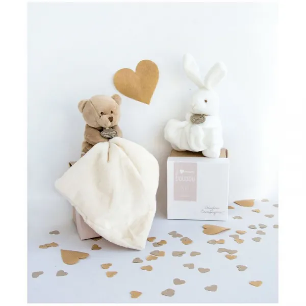 Doudou Gift Set Teddy darčeková sada pre deti od narodenia 1 ks