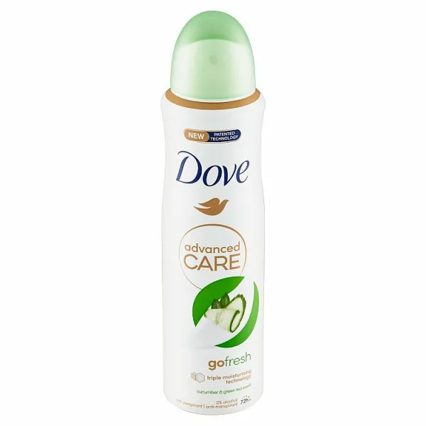 Dove Advanced Care Go Fresh antiperspirant v spreji 72h Cucumber & Green Tea 150 ml