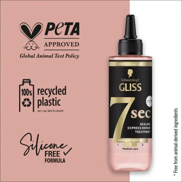 Gliss Split Ends Miracle 7 sec expresná regeneračná starostlivosť 200 ml