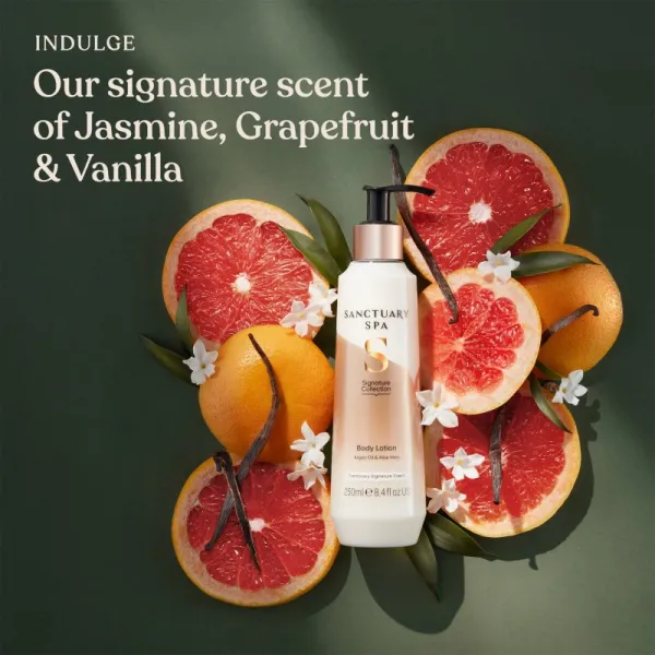Sanctuary Spa Signature Collection hydratačné telové mlieko s aloe vera 250 ml