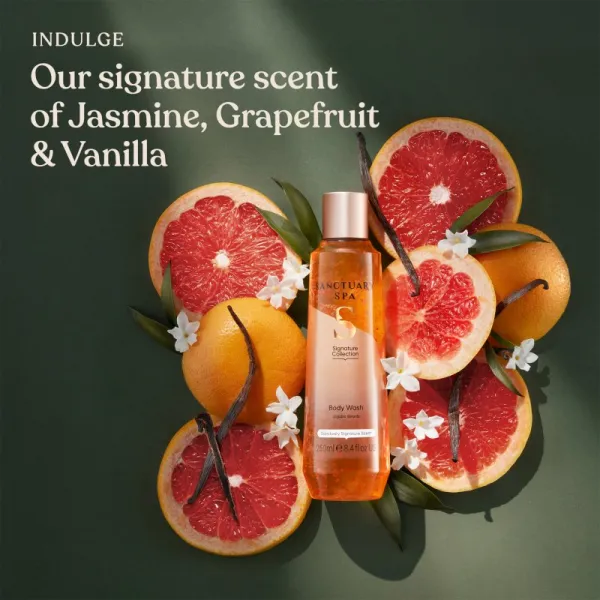 Sanctuary Spa Signature Collection osviežujúci sprchový gél 250 ml