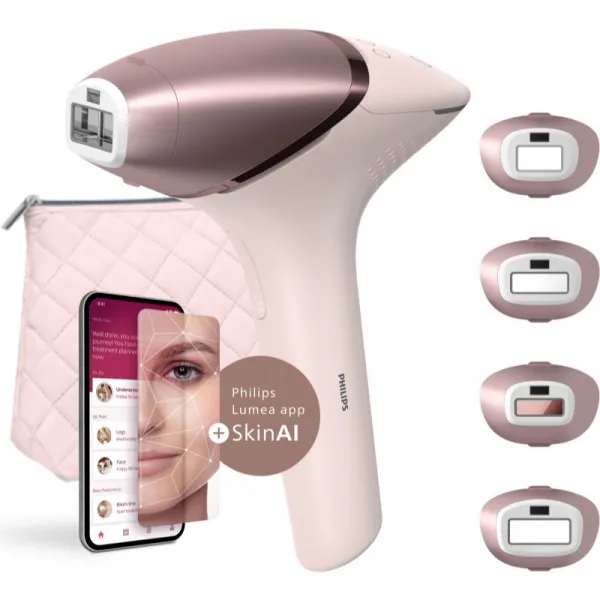 Philips Lumea Series 9900 SkinAI IPL BRI977/00 IPL epilátor na telo, tvár, oblasť bikín a podpazušia 1 ks