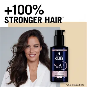 Gliss Night Elixir Overnight Reconstruction nočný elixír na vlasy 100 ml