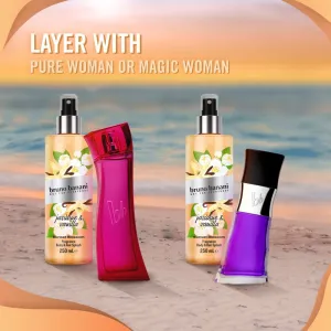 Bruno Banani Sunset Blossom Jasmine & Vanilla parfumovaný sprej na telo a vlasy pre ženy 250 ml