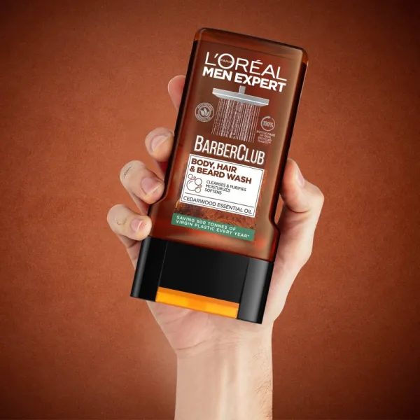 L’Oréal Paris Men Expert Barber Club sprchový gél pre mužov na vlasy, bradu a telo 300 ml