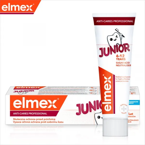 ELMEX - Anti-Caries Professional Junior zubná pasta 75ml