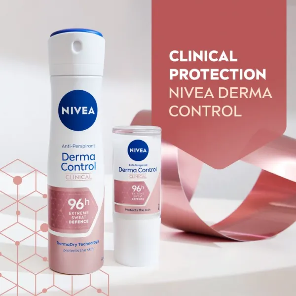Nivea Derma Dry Control guličkový antiperspirant 50 ml