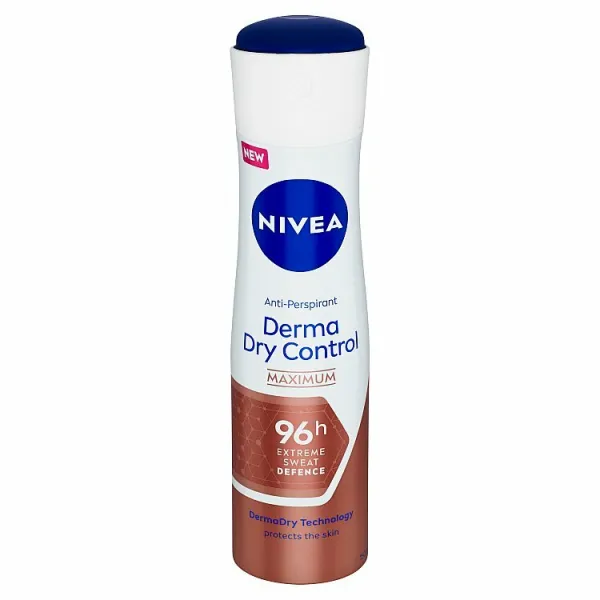 Nivea Derma Dry Control antiperspirant v spreji 150 ml