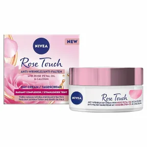 Nivea Rose Touch denný krém proti vráskam 50 ml
