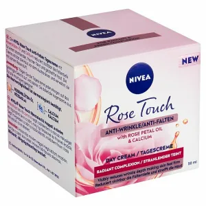 Nivea Rose Touch denný krém proti vráskam 50 ml