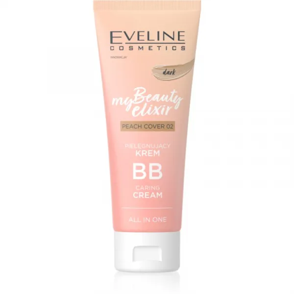 Eveline Cosmetics My Beauty Elixir Peach Cover hydratačný BB krém odtieň 02 Dark 30 ml
